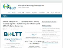 Tablet Screenshot of oelc.ca